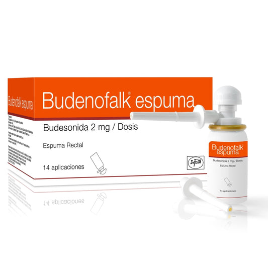 Budenofalk® Espuma Rectal 2mg/dósis x 14 aplicaciones Biotoscana