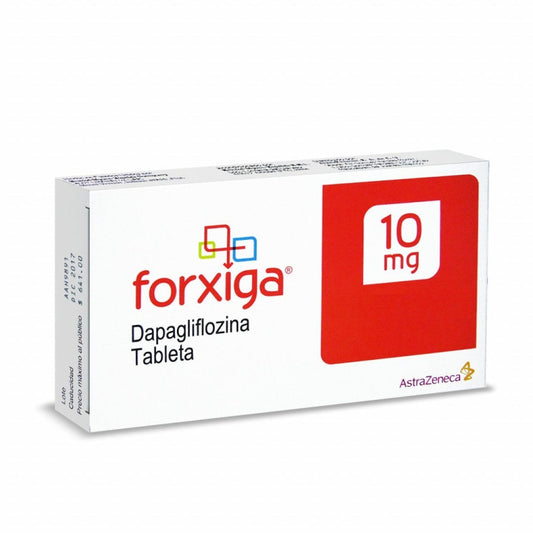 Forxiga 10 mg. x 28 Comprimidos ASTRA ZENECA