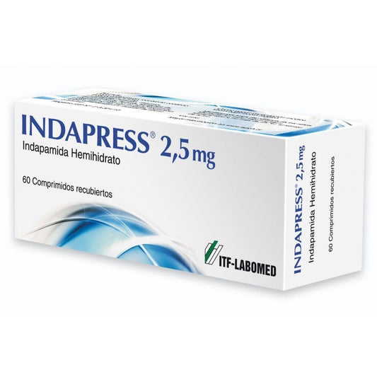 Indapress 2.5 mg x 60 comprimidos