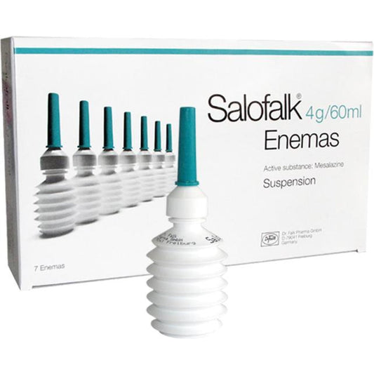 Salofalk® Enemas 4 g/60 mL x 7 enemas Suspensión Rectal Biotoscana